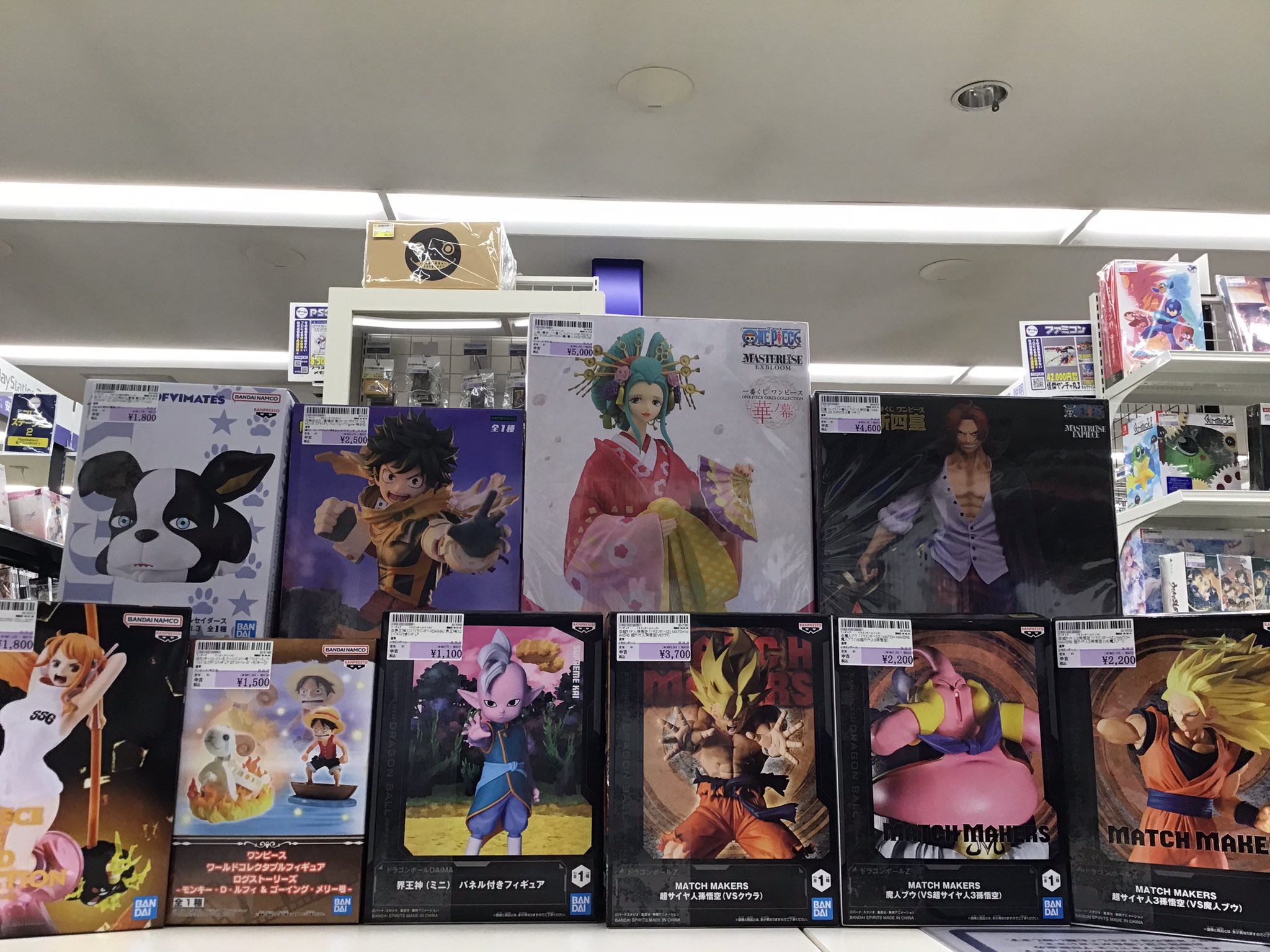 ジャンプ　フィギュア　まとめ売り　ワンピース　ドラゴンボール　ジョジョ　幽遊白書 ジャンプ系フィギュア まとめ売り9点セット 呪術廻戦 ワンピース