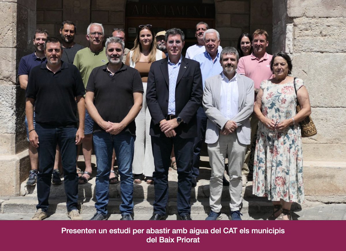 radiofalset's tweet photo. Presenten un estudi per abastir amb aigua del CAT els municipis del Baix Priorat

https://t.co/sOdgI8uM6X https://t.co/4Q6gwRGR2j