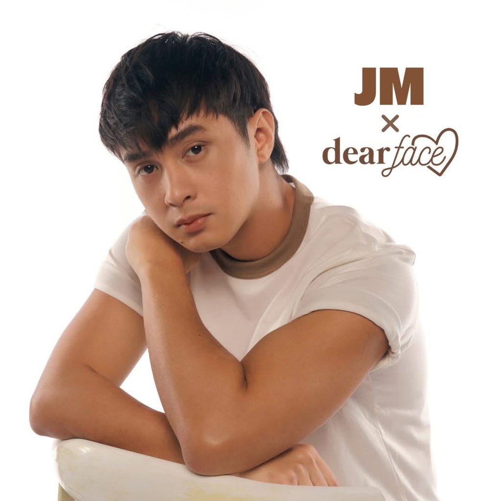 gavelnglitz_'s tweet photo. The first-ever male endorser of Dear Face. Congrats on your new endorsement, JM!! 

DEARFACE GLOWS JMIBARRA 
#DearFacexJMIBARRA https://t.co/FWGC6rS4X5