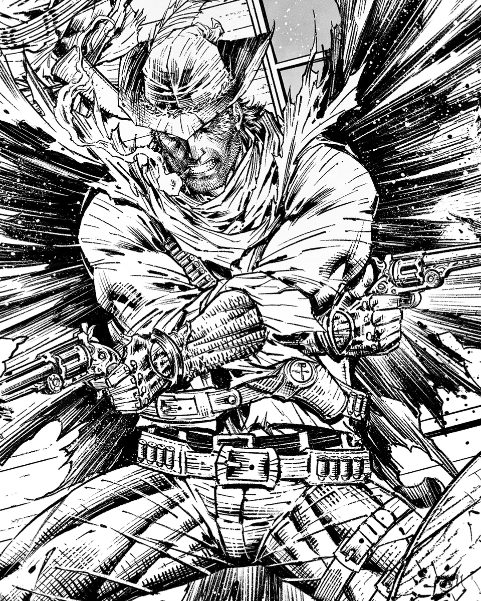 [PAGE DETAIL] 1 DAY until the launch of Issue #0 of our new weird western fantasy series at Zaid Comics!    

Be there for the pre-order launch as we finally reveal the title and drop the trailer! Sign up to the mailing list and see you on SEPTEMBE 4TH at zaidcomics.com.