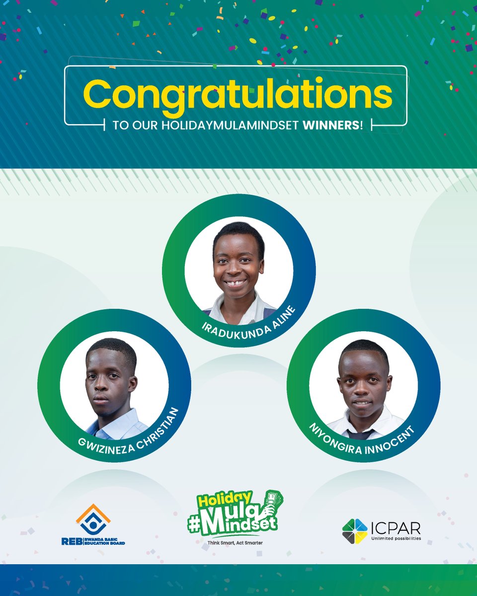 I_CPAR's tweet image. A big round of applause to the #HolidayMulaMindset winners! Your success is proof that thinking smart always pays off. 
#HolidayMulaMindset #ThinkSmart #ActSmarter