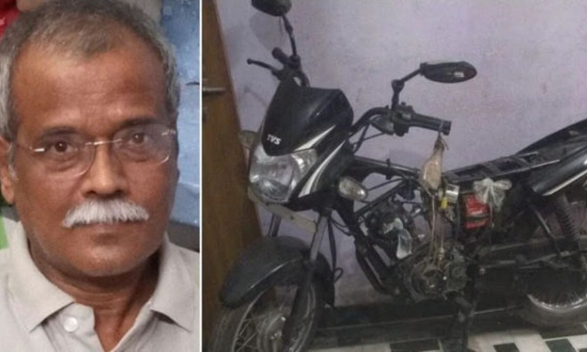 thetatvaindia's tweet image. Man builds bike engine that travels 176 km per litre, runs on multi-fuel &amp;amp; causes zero pollution