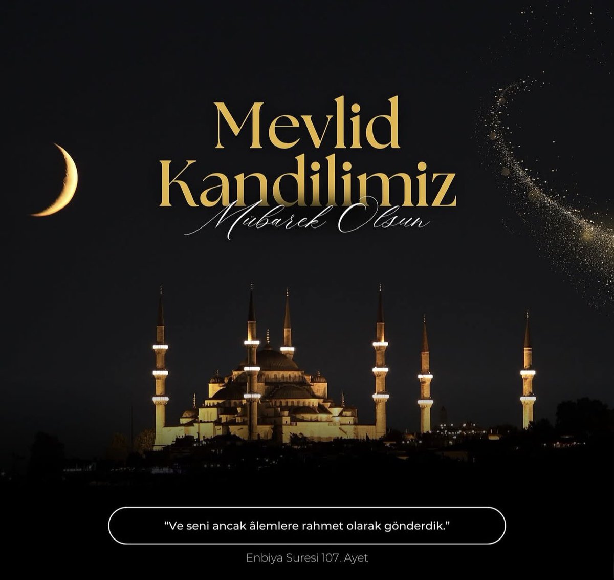 Mevlid Kandilimiz Mübarek Olsun🙏🏻