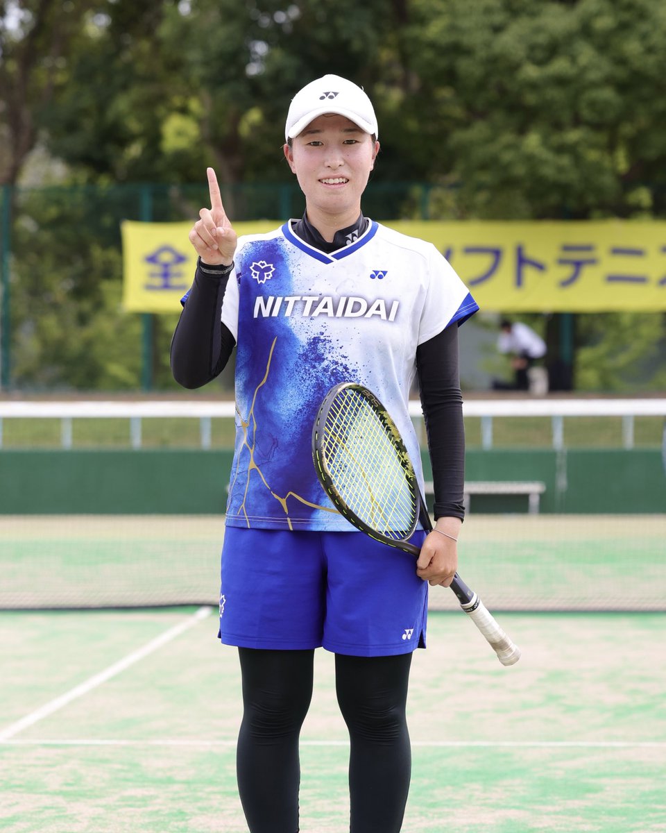🏆千葉インカレ🏆
#日本一の笑顔

男子シングルス優勝🥇橋場柊一郎（法政大学）2年ぶり2回目の優勝🏆🏆
女子シングルス優勝🥇天間美嘉（日本体育大学）