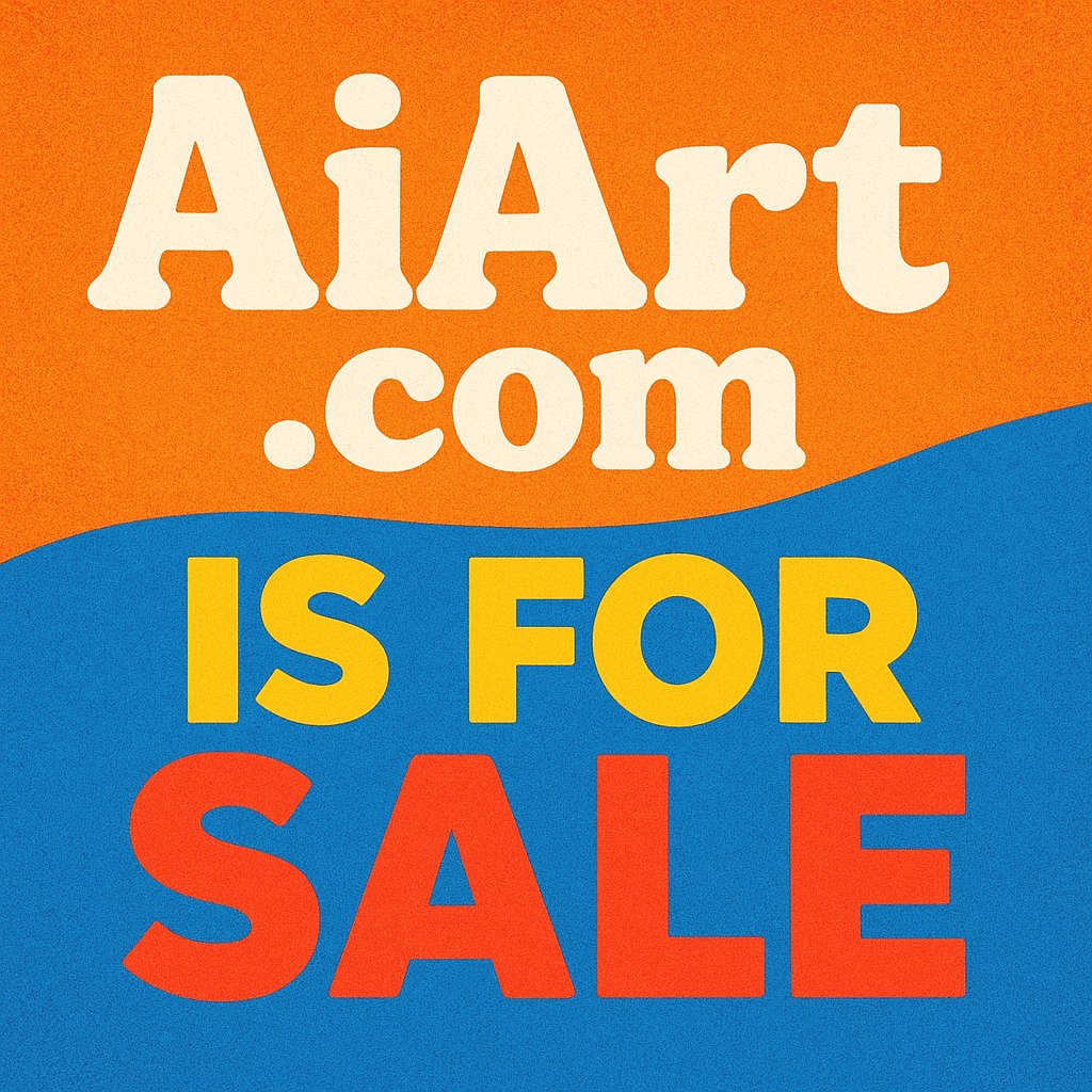 If you owned the domain AiArt.com, what would your "Buy Now" price be?

#Domains #DomainForSale #DomainNames #domainname #DomainNameForSale #domaining #domainsforsale #AI #AIart #aiartcommunity #AIArtistCommunity #aiartist #aiart #Startups #digitalasset #IoT #crypto