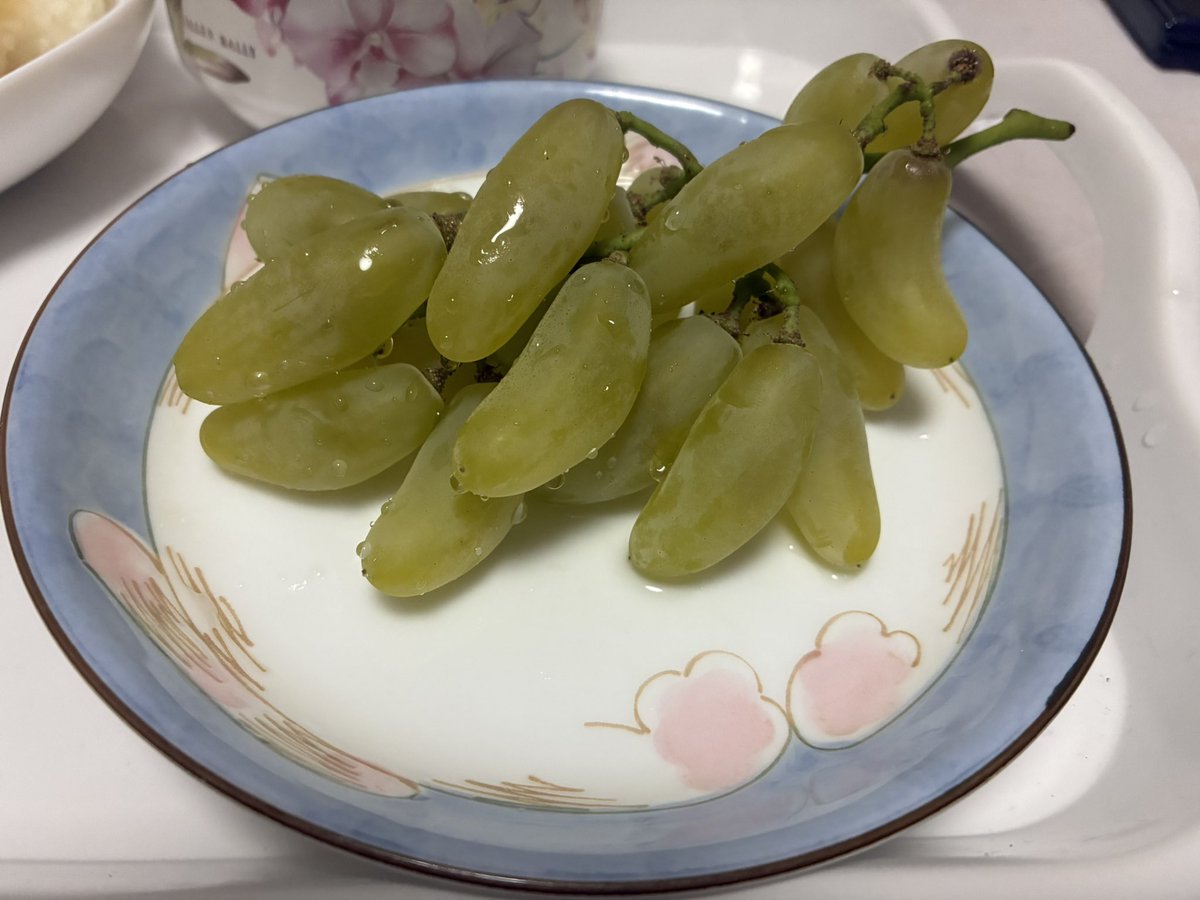 少し傷んでるのでお手頃だったロケットぶどうくん。
ありがたや〜