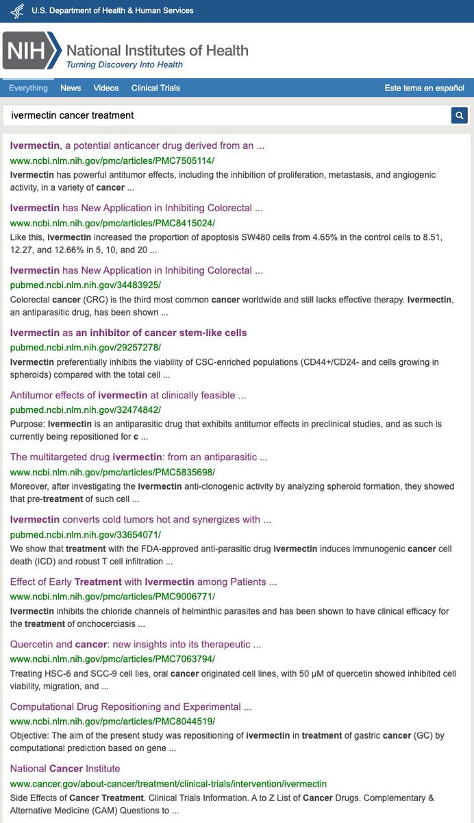 JoeTippen's tweet image. The government kept this away from us. 
#Ivermectin
#Fenbendazole
#Cancercure