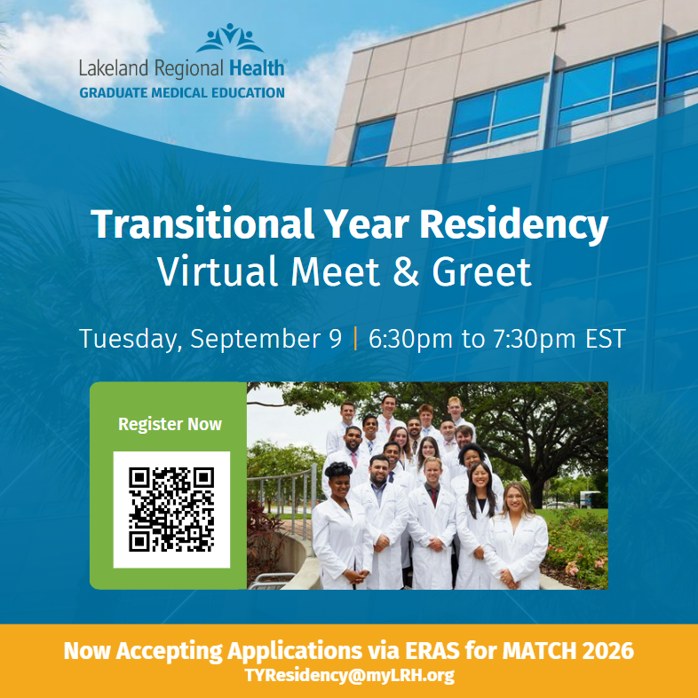 Lakeland Regional Health GME tweet media