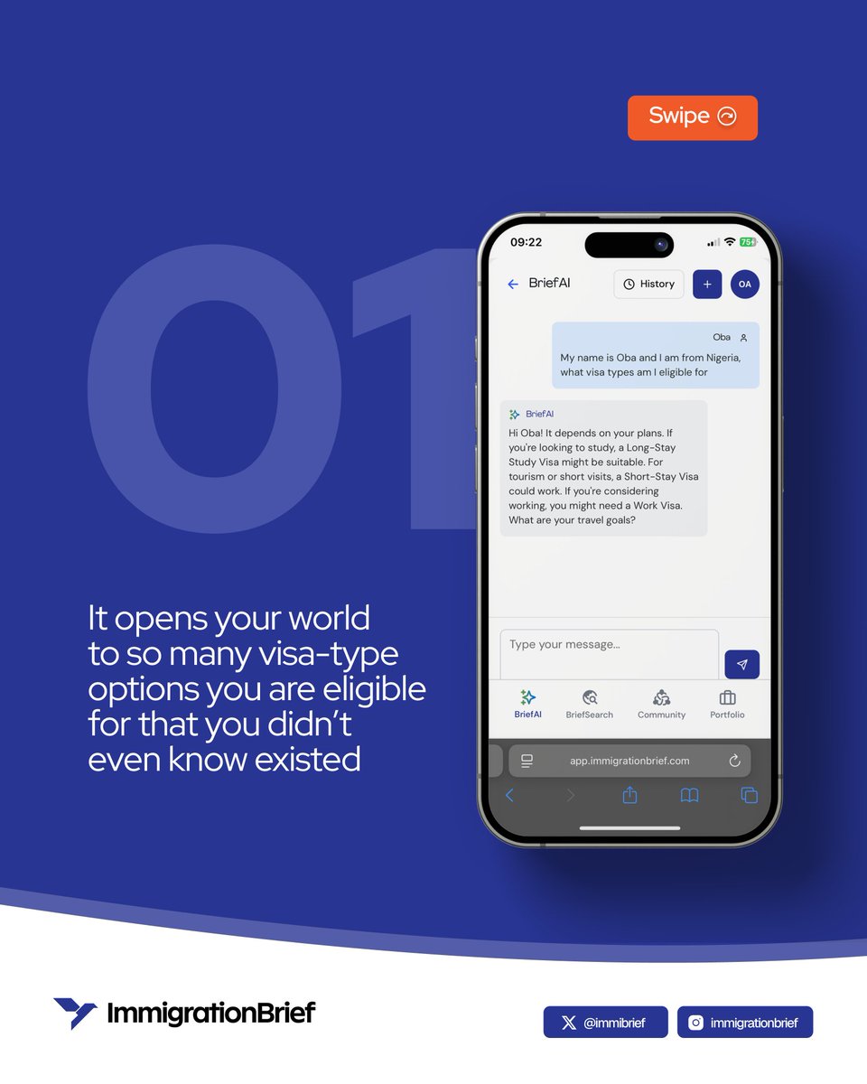 immibrief's tweet image. It&apos;s been 14 days since the launch of our BriefAI. Phew! 😌 

Here are some of the things we&apos;re loving so far! And these are only a taste of things to come, we assure you. 

Our goal is to build the one stop hub for everything travel for you, so that...