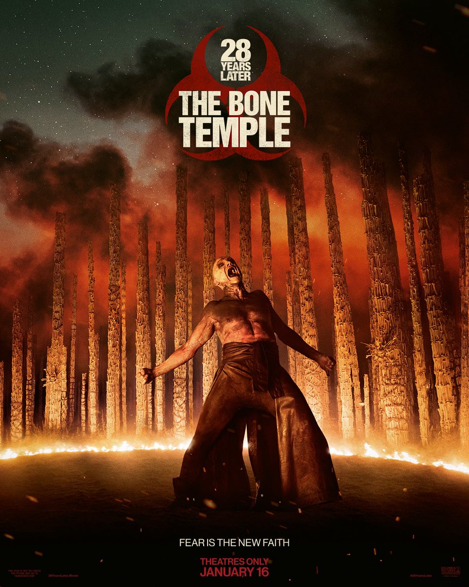 Well this looks incredible… 

#28YearsLaterTheBoneTemple 

Who’s seen the trailer just dropped? 

#Film / #Trailer 

🦴🛕