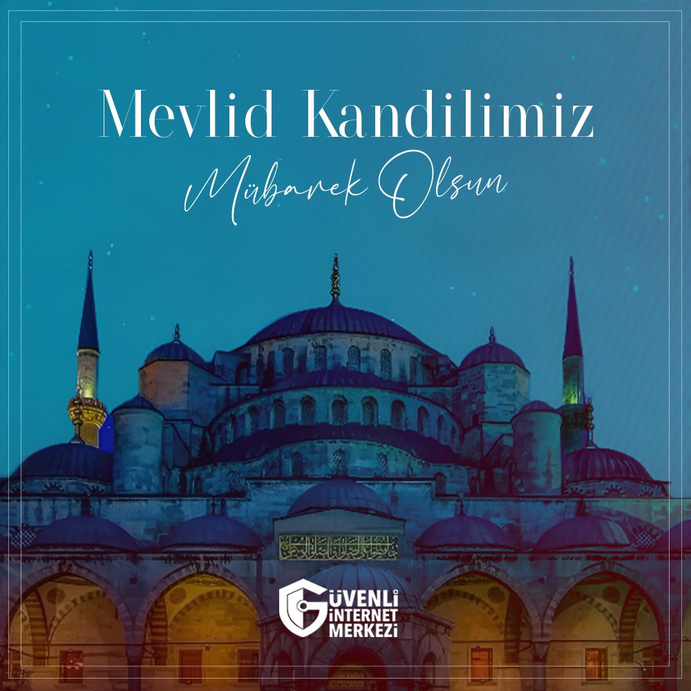 Milletimizin ve İslâm aleminin Mevlid Kandilini kutluyor, bu mübarek gecenin tüm insanlığa bereket, huzur ve sağlık getirmesini diliyoruz.

#MevlidKandili'miz mübarek olsun.