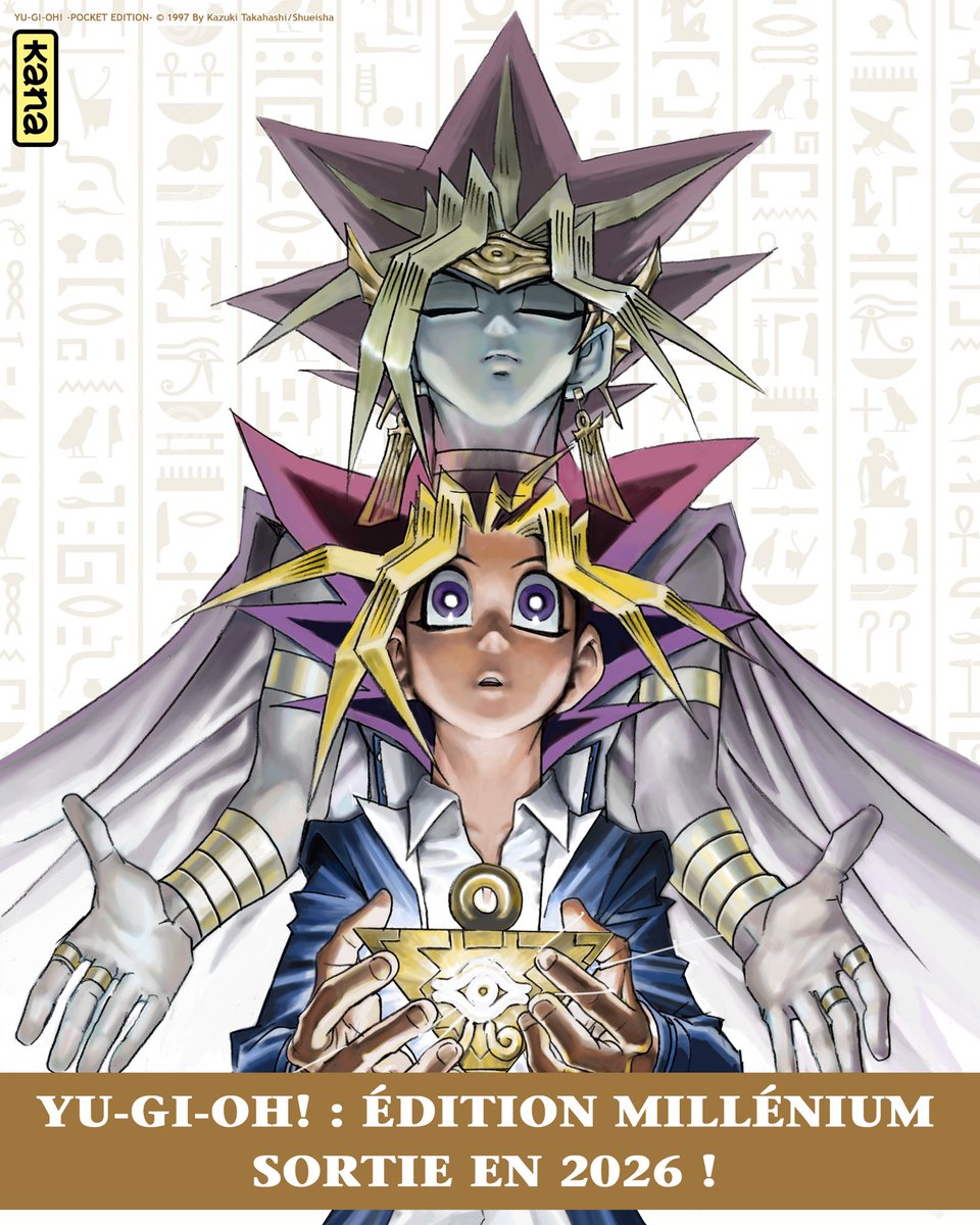 Animation Digital Network (@adnanime) on Twitter photo Que c'est bon d'être fan de Yu-Gi-Oh! ✨
🏆 Julien Kehon champion du monde 2025
🇫🇷 La VF de The Darkside of Dimensions après 9 ans d'attente (diffusion le 20/09 au <a href="/pathefrance/">Pathé France</a> Nice Lingostière)
🖼️ Yu-Gi-Oh! Exhibition
📚 L'édition Millénium en 2026 chez <a href="/EditionsKana/">Editions Kana</a> Que c'est bon d'être fan de Yu-Gi-Oh! ✨
🏆 Julien Kehon champion du monde 2025
🇫🇷 La VF de The Darkside of Dimensions après 9 ans d'attente (diffusion le 20/09 au <a href="/pathefrance/">Pathé France</a> Nice Lingostière)
🖼️ Yu-Gi-Oh! Exhibition
📚 L'édition Millénium en 2026 chez <a href="/EditionsKana/">Editions Kana</a>