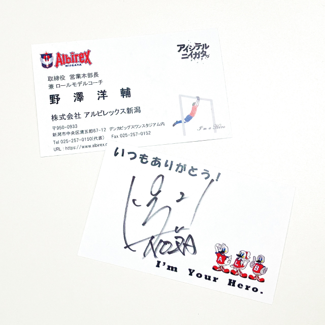 アルビレックス新潟　2007サイン入りGKユニフォーム　21番野澤洋輔　サイズL アルビレックス新潟 2007サイン入りGKユニフォーム 21番野澤洋輔