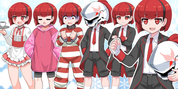 紅桜ショウガでエントリーしました
#アイボス立ち絵イラコン応募 