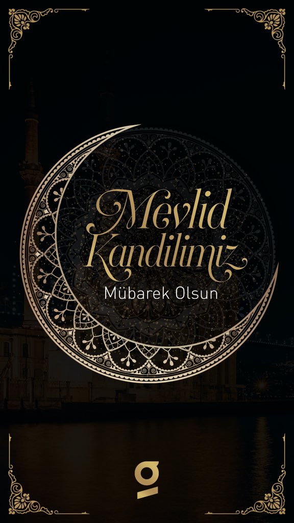Mevlid Kandilimiz mübarek olsun. 🌙