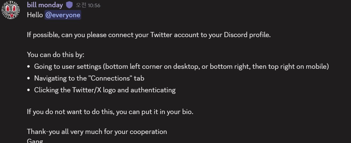 gubata14's tweet photo. Never miss this!!

Bill said on @monad  Discord announcement

We have to connect X handle to Discord

Don't miss

#Connection #Monad #X #discord https://t.co/pLYdBoYONB