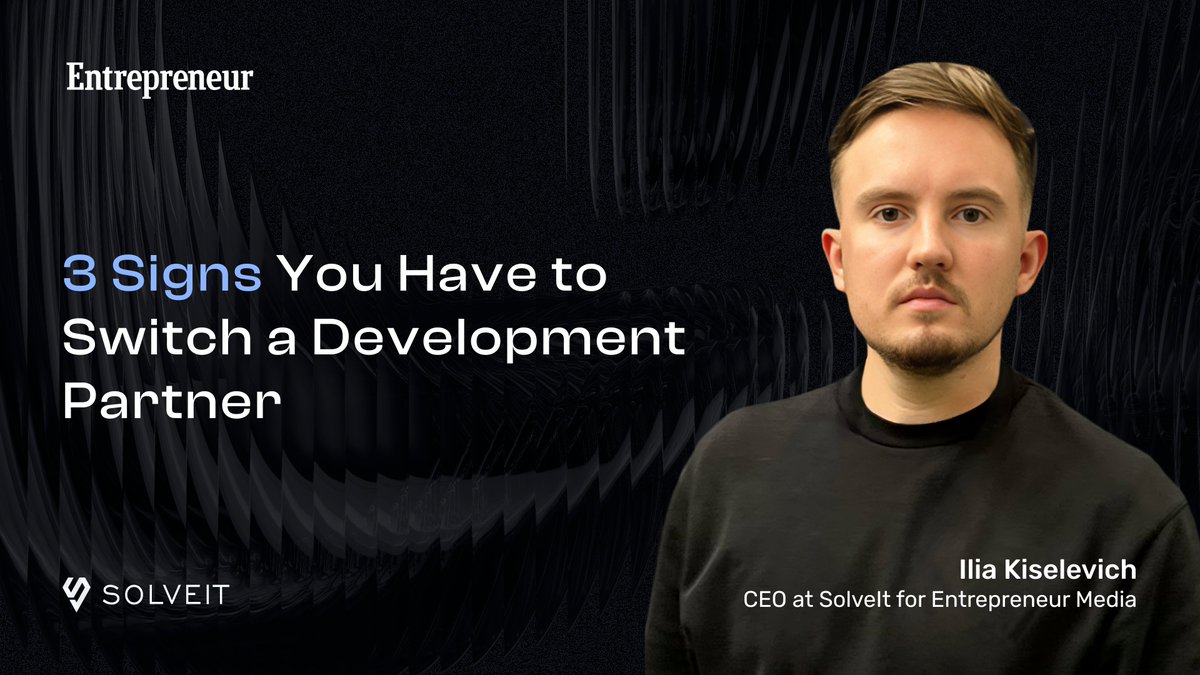 Does your tech startup meet the invisible ceiling? 🫵🏻
Even if it's on track, there can be 3 reasons for that.

👉 bit.ly/41A53wV – shared by Ilia Kiselevich for <a href="/Entrepreneur/">Entrepreneur</a>.

#EntrepreneurLeadership #StartupStrategies #BusinessGrowth #StartupLife #BusinessTips