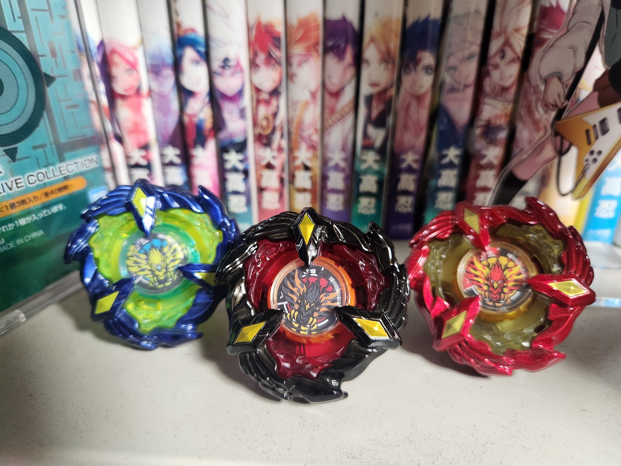 3個セット　フェニックスウイング メタルコートブラック BEYBLADEX ベイブレードX : フェニックスウイング メタルコート
