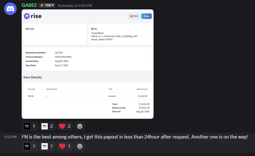 FundedNext Futures tweet media