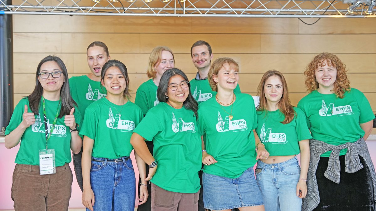 A big thank you to all our amazing #EHPS2025 #volunteers who worked tirelessly behind the scenes to make this conference a success! 🙌

Your dedication, energy, and hard work made everything run smoothly, from registration to organizing sessions.