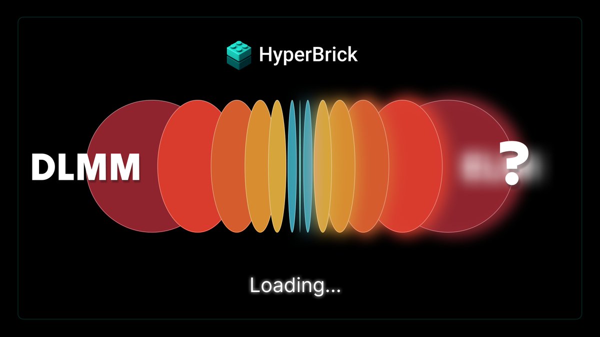 HyperBrick (@hyperbrickx) on Twitter photo We're aware of the recent dip in TVL, volume, and community hype on HyperBrick.
Core contributors have been aligning closely and meaningful steps are underway to reignite growth and bring the stack higher.
DLMM wasn’t enough for the current market. So we're building an upgraded We're aware of the recent dip in TVL, volume, and community hype on HyperBrick.
Core contributors have been aligning closely and meaningful steps are underway to reignite growth and bring the stack higher.
DLMM wasn’t enough for the current market. So we're building an upgraded
