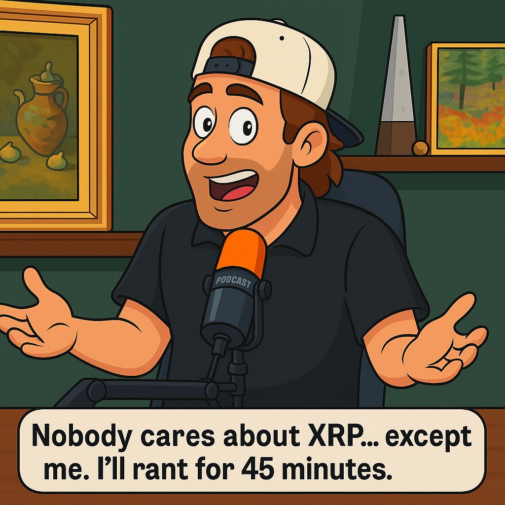 I’m starting to like this guy, Robert Breedlove, the clown of the XRP community.