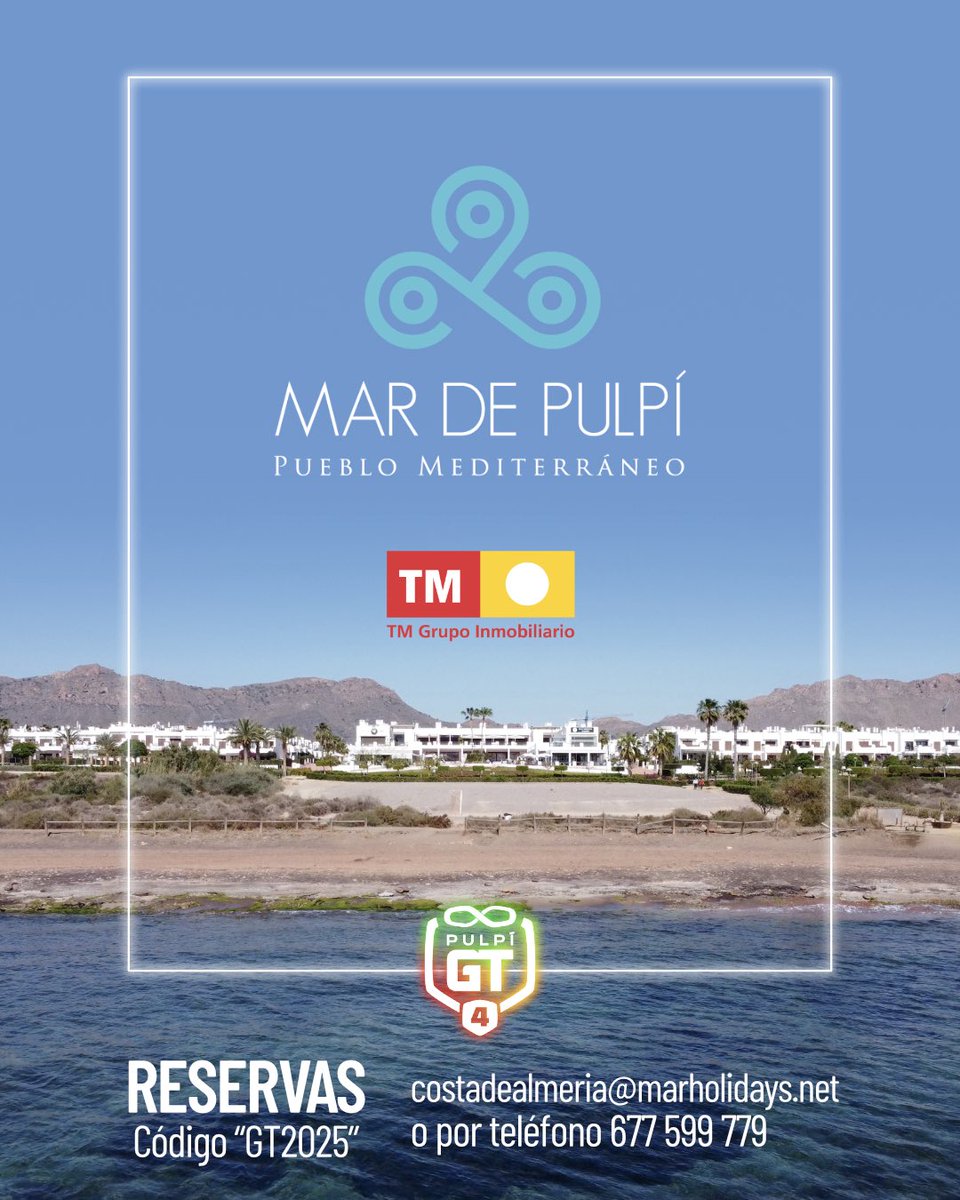 Mach25 Gaming (@mach25gaming) on Twitter photo ¡No hay duda! 🌊 Mar de Pulpí es la opción perfecta para vivir el #GTPulpí.
Si ya estuviste, lo sabes… y si no, lo descubrirás muy pronto. 🚀🔥 ¡No hay duda! 🌊 Mar de Pulpí es la opción perfecta para vivir el #GTPulpí.
Si ya estuviste, lo sabes… y si no, lo descubrirás muy pronto. 🚀🔥