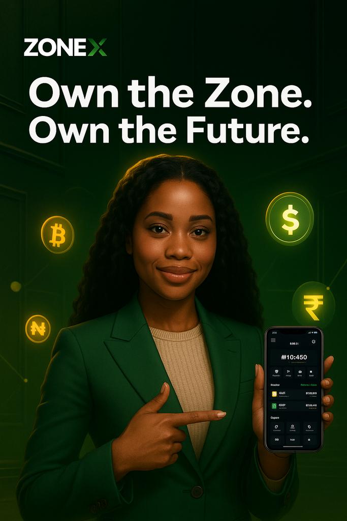 GM CT ✨ 
Over the past days, I’ve shared why <a href="/getZoneX/">ZONEX</a> is changing the game in Nigeria 🇳🇬💚

From instant crypto ↔ Naira swaps, to stress-free P2P alternatives, to the USD card that lets you spend your crypto on Netflix, ads, shopping and more - ZoneX is proving that financial