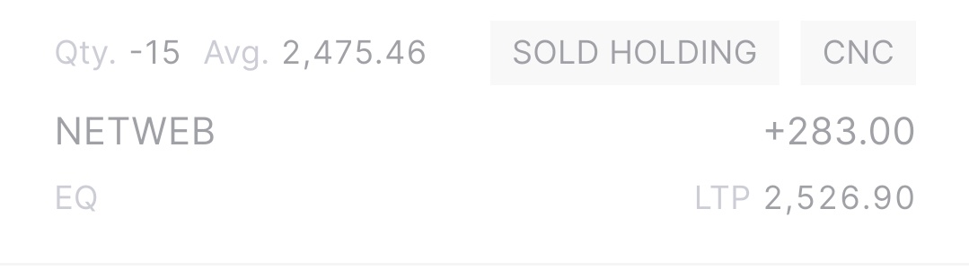 Singh0Gajendra's tweet image. Today complete cupture the move off 12% #Netweb
Swing trading is best way to make easy money.
But main important part of stock selection and risk management.
Today we have taken 1:2 risk reward
#SwingTrading