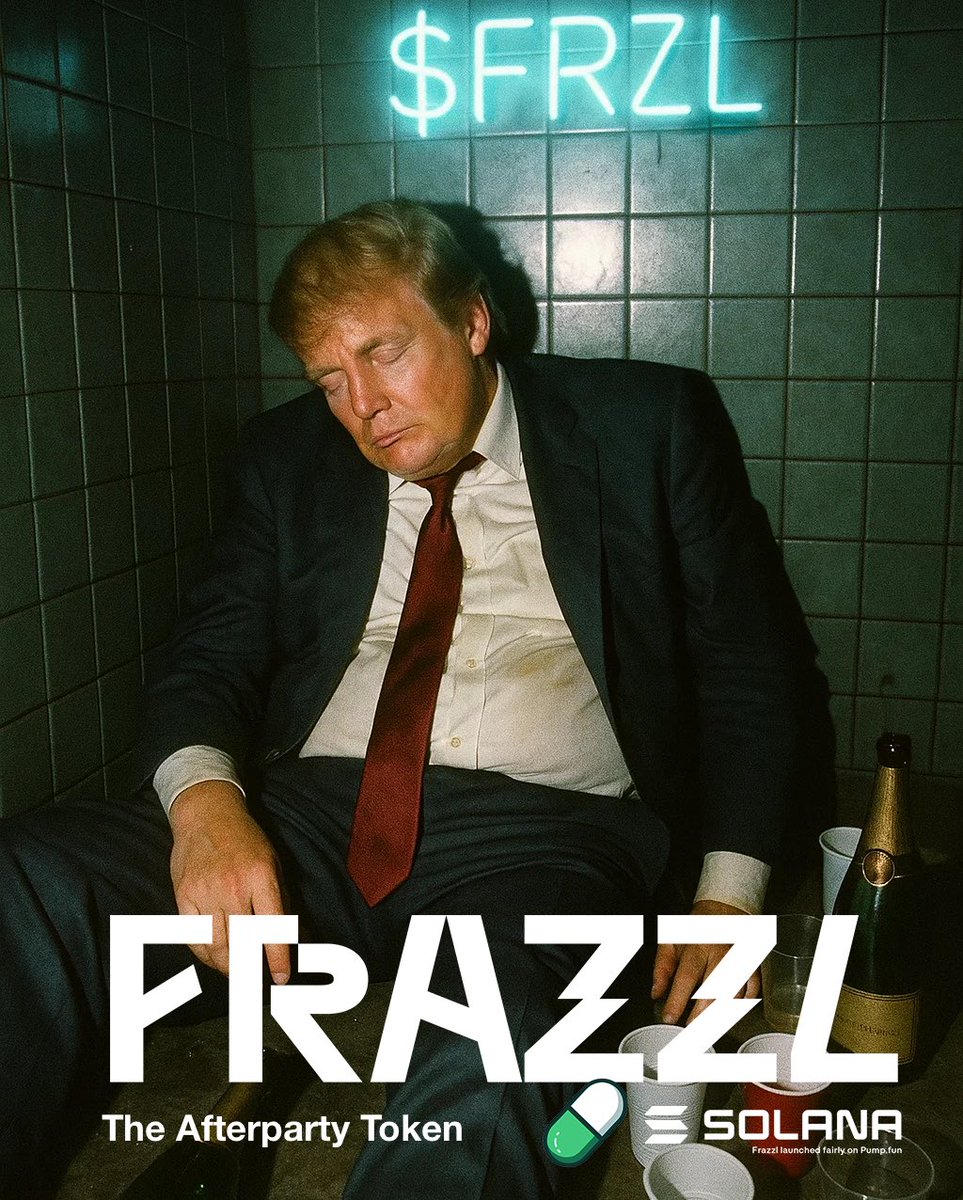 TOSTY Bro (@tostybrocoin) on Twitter photo Some are passed out, some are just showing up – that’s the afterparty life.
GM degens, let’s keep it rolling. ⚫️💊🪩
FPByTd4P8xbSXktz2Aga4w6xfjU8WWyvHbMBNXhpump
#FRZL #FrazzlAfterparty #SolanaMeme #Pumpfun #Crypto #Afterparty Some are passed out, some are just showing up – that’s the afterparty life.
GM degens, let’s keep it rolling. ⚫️💊🪩
FPByTd4P8xbSXktz2Aga4w6xfjU8WWyvHbMBNXhpump
#FRZL #FrazzlAfterparty #SolanaMeme #Pumpfun #Crypto #Afterparty