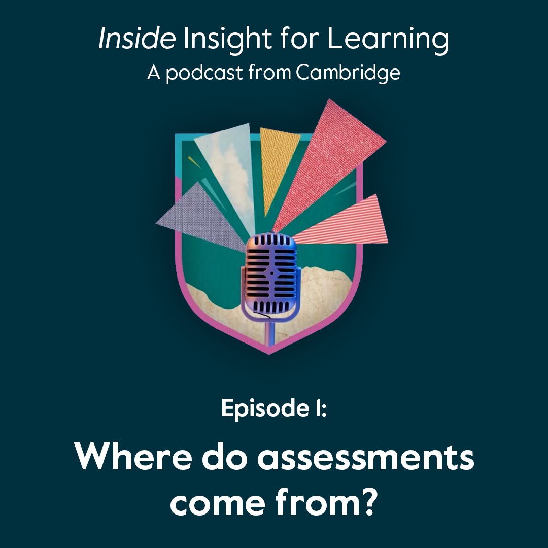 CambInsight's tweet image. 📝 How do assessments come together —  and why are there so many types?

In our 1st episode, Annie Vincent talks with Cambridge experts about summative, baseline &amp;amp; formative tools — and the future of adaptive testing.

🎧 Tune in now: hubs.la/Q03GDFx30

#FormativeAssessment