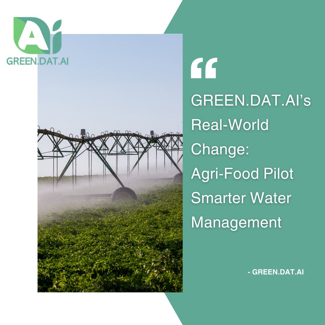 💧 Saving water, boosting yields!

In <a href="/GREEN_DAT_AI/">GREEN DAT AI EU Project</a>'S agri-food pilot :

🔹 IoT sensors
🔹 Enviro data
🔹 AI-driven irrigation

✅ 15% less water
✅ 10% higher yields

Smart farming powered by sustainable AI 🌱🌍

🔗 bit.ly/467hwJX

#AgriTech #GreenAI #HorizonEurope