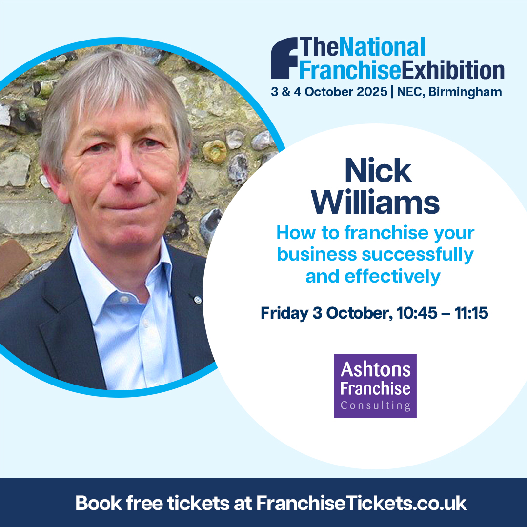 Exactly one month today!!! Join us at #NFE25 - watch our free seminars, come and chat with us on stand J130. We can't wait! Free tickets: franchiseinfo.co.uk/franchise-exhi…
#franchise #franchising