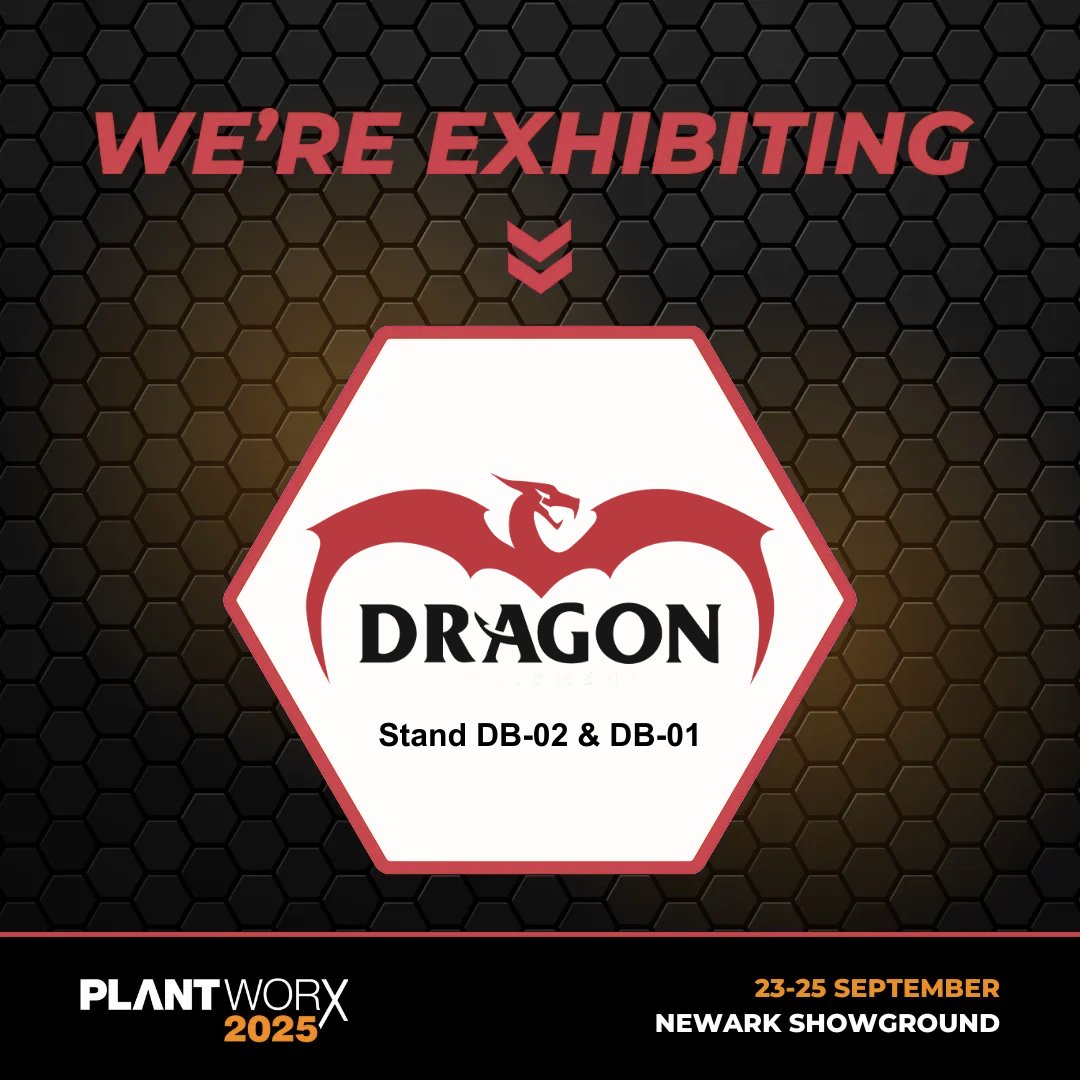 Dragon Equipment (@dragonequipment) on Twitter photo Have you registered for <a href="/Plantworx2025/">PlantWorx 2025</a> yet? We're busy working on something NEW to bring to the show! Don't forget to come and see us from 23-25 Sept at the Newark Showground on stand DB01-02! plantworx.yourticketpurchase.com/p/visitor?REFI…
#plantworx #plantworx25 #pw25 #dragonequipment #madeinbritain Have you registered for <a href="/Plantworx2025/">PlantWorx 2025</a> yet? We're busy working on something NEW to bring to the show! Don't forget to come and see us from 23-25 Sept at the Newark Showground on stand DB01-02! plantworx.yourticketpurchase.com/p/visitor?REFI…
#plantworx #plantworx25 #pw25 #dragonequipment #madeinbritain