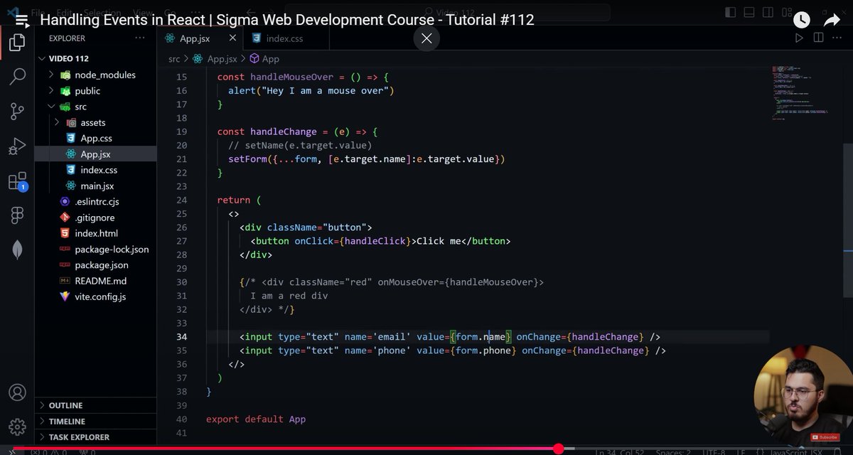 Dhananjay_R_26's tweet image. Day 33-35 of #CodeWithConsistency #DSA Completed ✅Object-Oriented Programming (OOP) in JAVA
and in REACT explored
✅useEffect Hook, useRef Hook
✅Condtional Rendering & Rendering Lists
✅Handling events
now looking forward to build something using react  #Java #react #fullstack