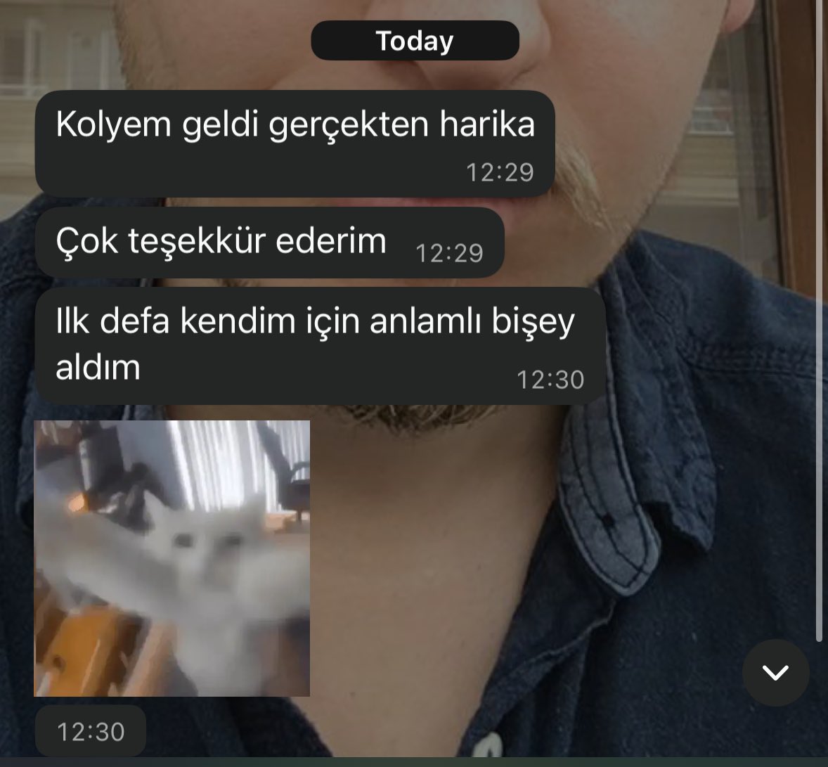 Müşteri mesajlarına çok mutlu oluyorum🥹