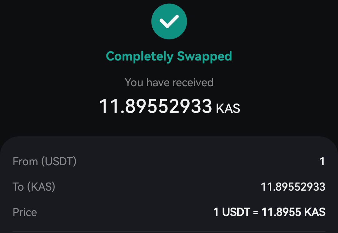 Sk21451's tweet photo. Day#545 of Buying 1$ worth of $kas per day until @KaspaCurrency reaches 1$
#Day545 #Kaspa #Kas https://t.co/pBUIL3D8WS