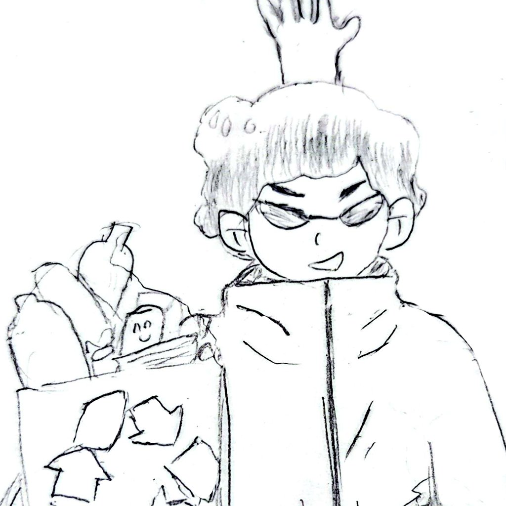 リサイクルサイコ
#OMORIFANART