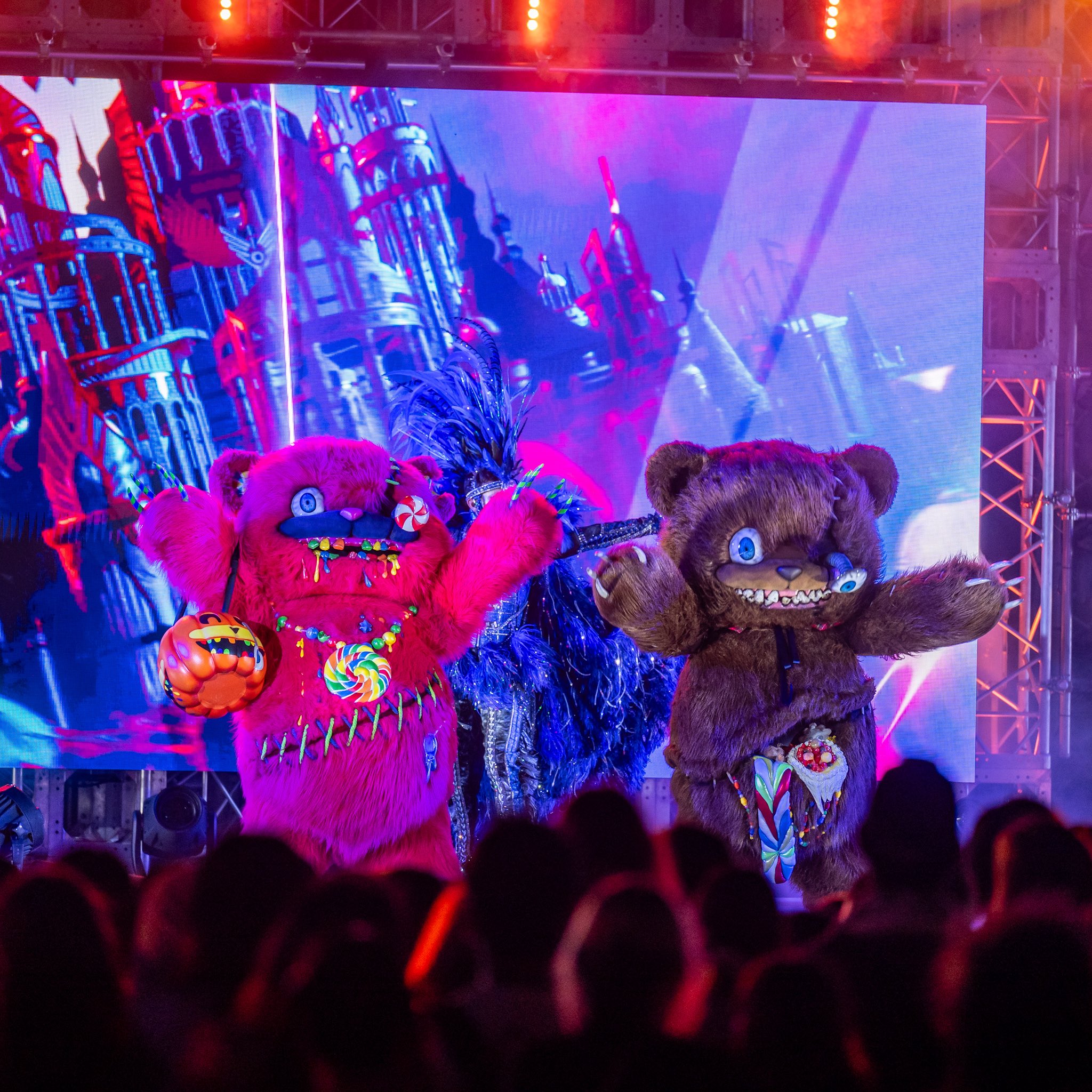 ハミクマ　4点 ハミクマキャンディ」USJハロウィーンキャラ“ハミクマ”に4体目が