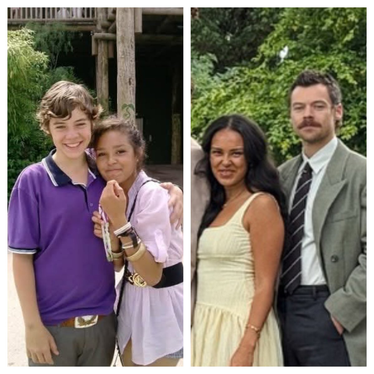 Harry's childhood friend's wedding was like a school reunion for them. 🥹🥹
How wonderful is this 🥹