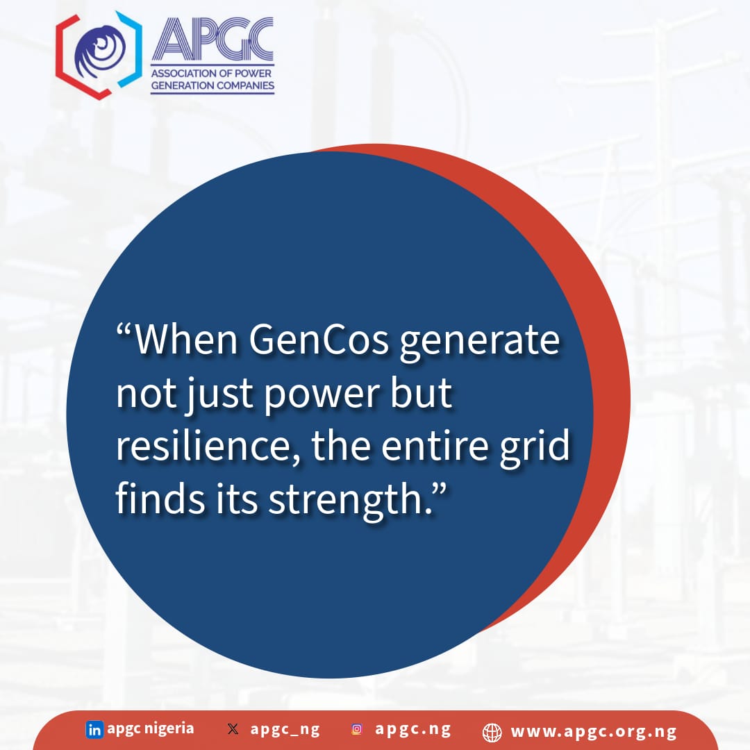 Association Of Power Generation Companies tweet media