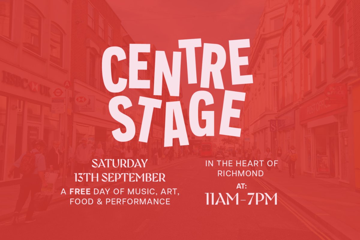 The new Centre Stage Festival is set to take over Richmond Town Centre on Sat 13 Sep 📅

This brand-new FREE festival from <a href="/LBRUT/">Richmond Council</a> will transform the heart of Richmond into a stage, canvas, and playground for one incredible day!

Find out more at centrestagerichmond.co.uk