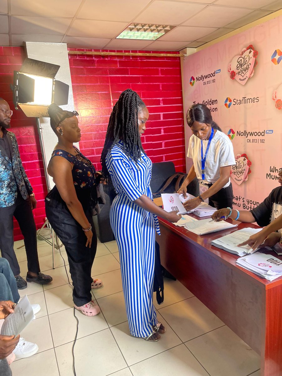StarTimes_Ng's tweet photo. Sights from Hello Mr Right Season 3 Onsite Audition.

#HelloMrRight3Auditions
#hmr3 #hellomrrightseason3 #mumubutton #hellomrrightnaija #hellomrright3 https://t.co/YoMIjwFdow