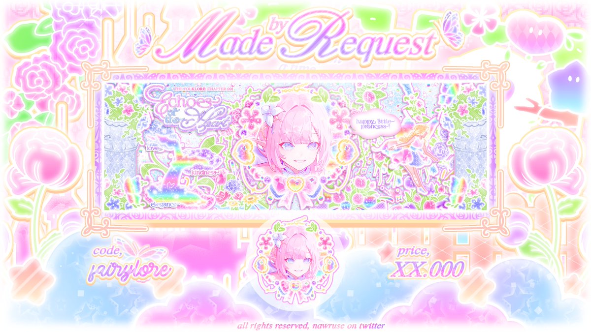 ՟ʚଓ. . .NA-RUSE! TEMPLATE 75K tweet media