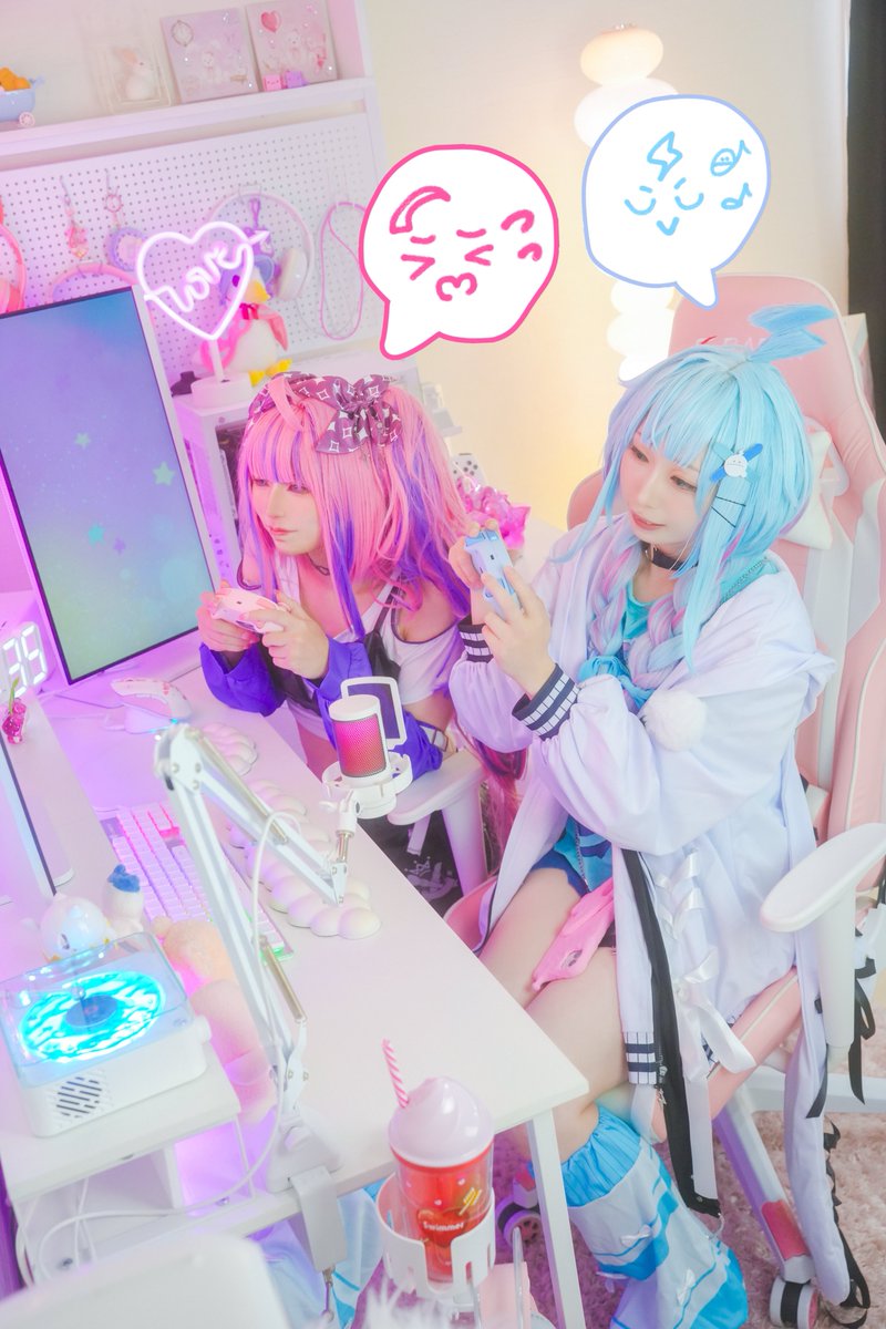 ⚠︎︎ Cosplay
Hololive DEV_IS / 💅✨  🔁💬💙
♥꒦꒷♥꒦꒷♥꒦꒷♥꒦꒷♥꒦꒷♥꒦꒷♥꒦꒷♥

              綺々羅々ヴィヴィ
                          ✩
                      水宮枢

♥꒦꒷♥꒦꒷♥꒦꒷♥꒦꒷♥꒦꒷♥꒦꒷♥꒦꒷♥