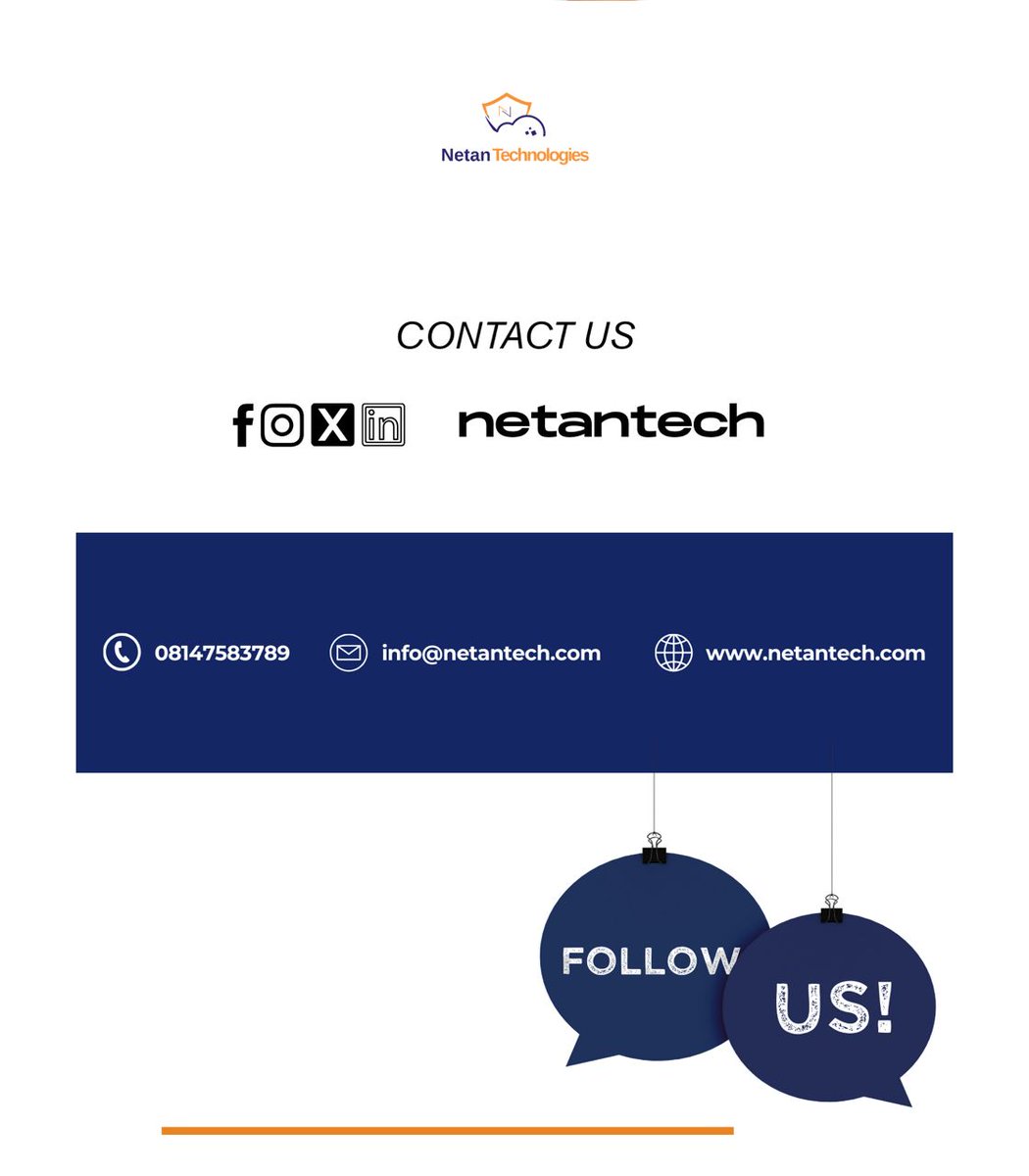 NetanTech's tweet image. One cyber attack and boom your money, your reputation, and even your customers can vanish overnight.

• Fines + legal wahala.

• Customers who’ll never trust you again.

• Business on pause while revenue stops flowing.

The real price of a breach? It’s way more than you think