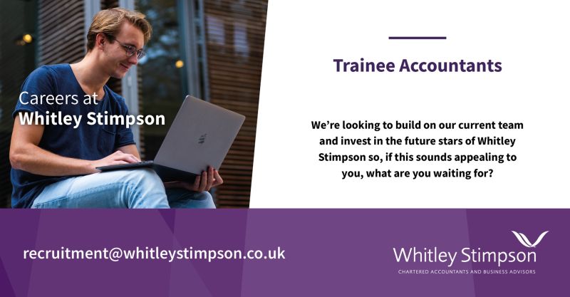 WhitleyStimpson's tweet image. Embark on a rewarding journey with Whitley Stimpson as we seek dynamic individuals to join our team as Trainee Accountants in both our Banbury and Witney offices. 

Find out more here ⬇️ whitleystimpson.co.uk/news/blog/trai…

#JoinWhitleyStimpsonTeam #accountantvacancy #traineeaccountant
