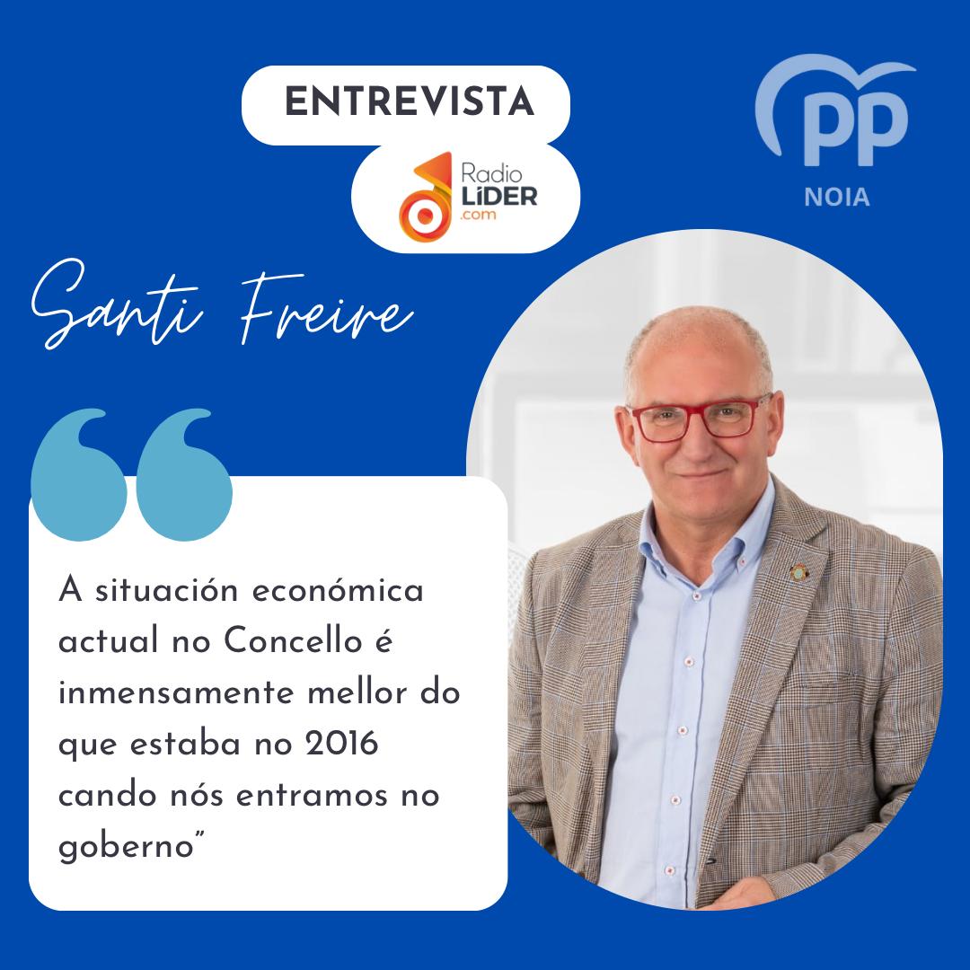 O pasado luns celebrouse o pleno de organización 
24 horas despois, o noso voceiro, <a href="/SantiFreireNoia/">Santi Freire</a>, pasou polos estudios de Radio Líder Noia para, con datos oficiais, explicar todo o acontecido no pleno.

Convidámoste a escoitar a entrevista completa  bit.ly/4mNN7r4