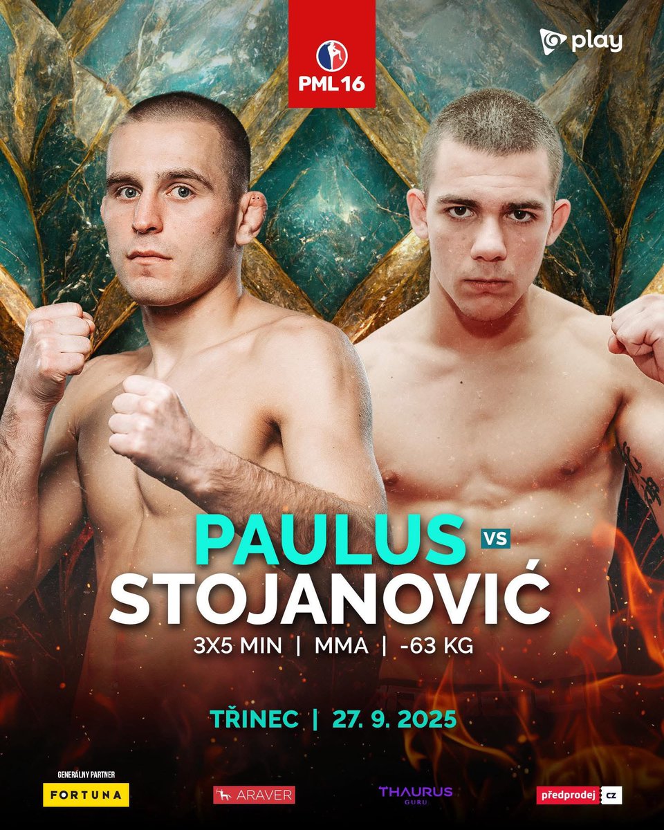 PTrbusek's tweet photo. Paulus zná svého soupeřena PML 16 v Třinci. Stojanovic (7-5), toho by měl Paulus zvládnout🤷♂️
Zárověň PML hlásí full house, pěkná práce👏
#PML #PML16 https://t.co/kml6Havpj5