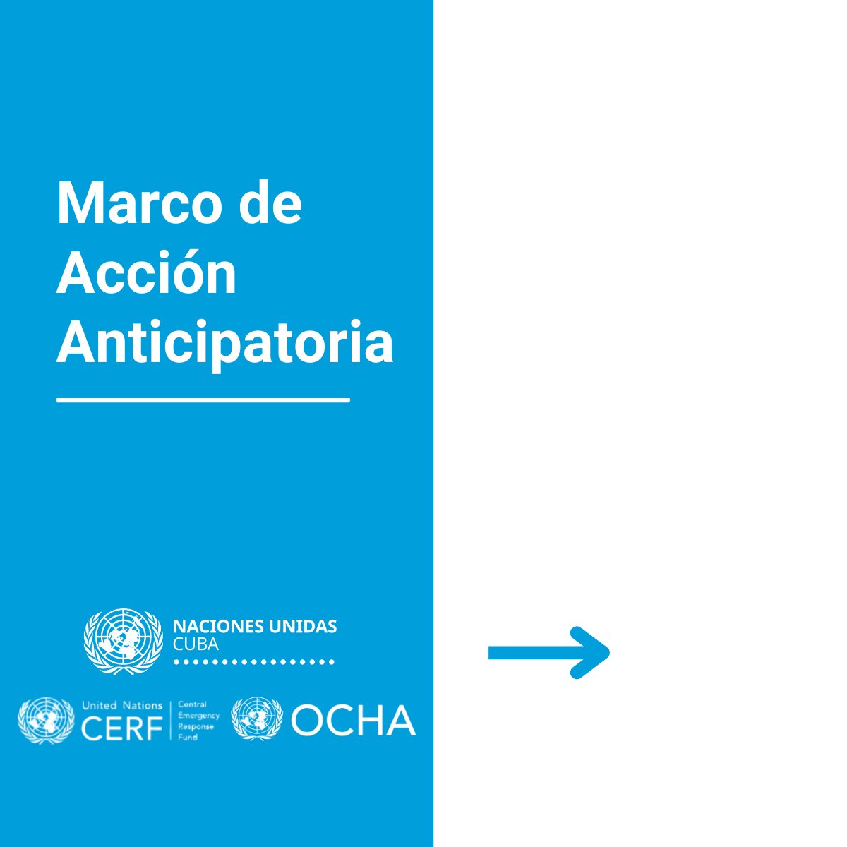 ONU_Cuba's tweet image. 🇺🇳🇨🇺Adelantarse a los desastres.

💪Prever su  impactos.

💰Disponer de financiación anticipada para responder con mayor rapidez y eficacia.

🇺🇳🇨🇺Aprobado #MarcoDeAcciónAnticipatoria,
trabajo conjunto de @ONU_Cuba, #Únete, @UNOCHA y @UNCERF.

Seguimos apoyando a Cuba‼️